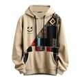 thumbnail image 3 of WILLBEST Sudaderas Navideñas para Hombre, Moda Informal, con Estampado Parcial, Sudadera con Capucha, Manga Larga, con Cordón y Capucha Mediana​​, 3 of 3