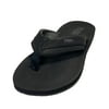 Flojos Men's Laredo Flip-Flop Sandals (Black, 13)
