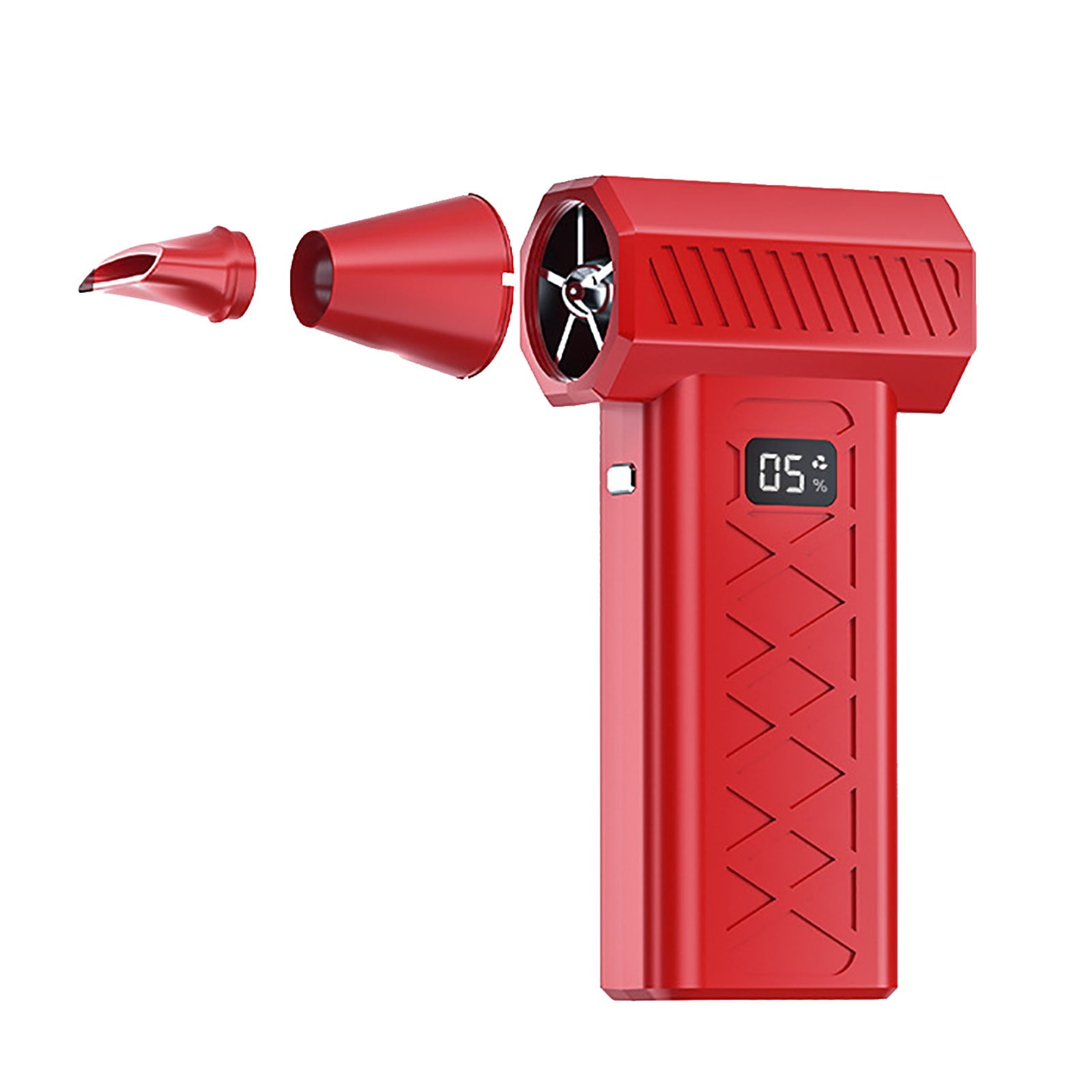 Vadktai High-Speed Dust Blower, Compressed Air Duster, Strong Wind Turbine Fan, Hurricane Mini Portable Fan, Outdoor Handheld Violent Hair Dryer