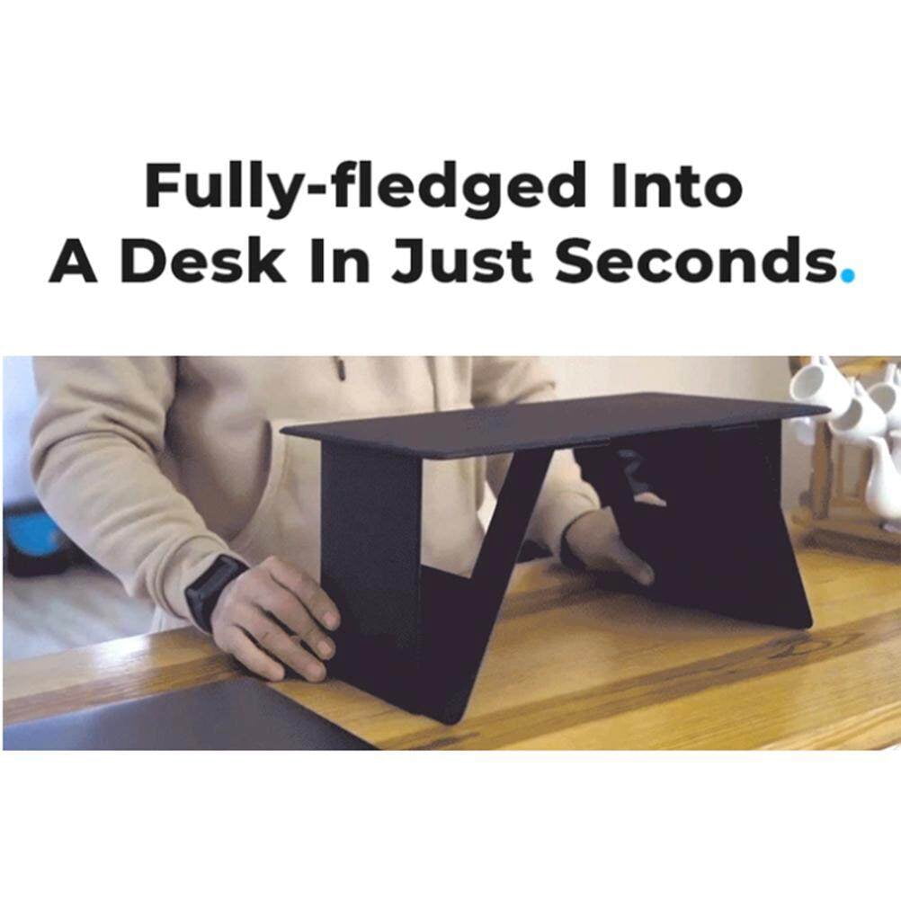 Sarapandan Foldable Notebook Desk for Enhanced Comfort & Ergonomics Portable Laptop Stand