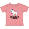thumbnail image 3 of Inktastic Nana and Papa Grandkids Zebra Girls Baby T-Shirt, 3 of 5