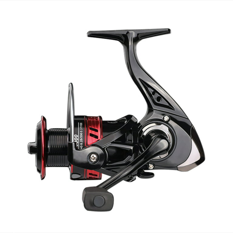 Jzenzero Fresh Water Spinning Reel with Aluminum Alloy Wire Cup Powerful  Braking Force for Reservoir Fishing Use HE-6000 