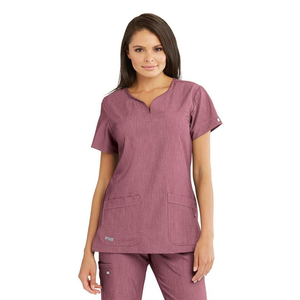 Barco Grey's Anatomy Signature Women's 2121 2 Pocket Notch Neck Scrub
