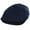 Navy Blue, variant on Linen and Cotton Newsboy Cap - L - Olive Green
