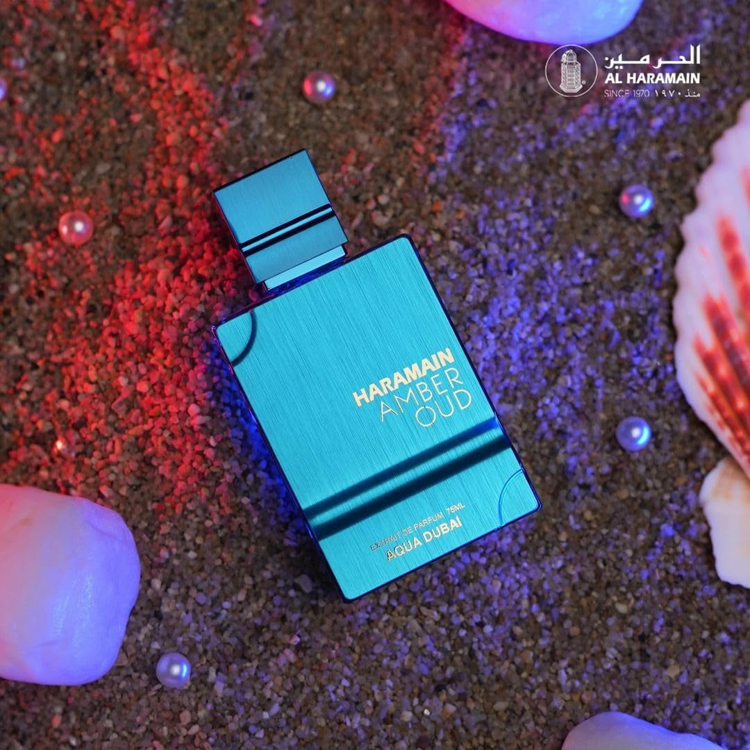 Al Haramain Amber Oud Aqua Dubai Edition - Arabian Perfume for