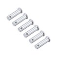 thumbnail image 5 of Single Hole Clevis Pins -10mm x 35mm Flat Head Zinc-Plating Solid Steel Link Hinge Pin 6Pcs, 5 of 5