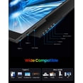 thumbnail image 7 of Portable Monitor 14 Inch OLED 3K 120Hz, 1.29 lbs Ultra-Light Travel Display, 500000:1 Contrast 109% DCI-P3, USB-C HDMI Computer Screen for Laptop PC Mac Phone Gaming, 7 of 7