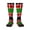 1 Black, variant on Knee High Socks for Women Africa Kenyans-Flag Long Tube Sock Uniform Socks