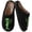 GreenAlien, variant on BERANMEY Halloween Slippers for Women Perfect Soft Plush Comfy Warm Slip-On Cute Womens Slippers Indoor Fluffy House Slippers for Women and Men Non-slip Fuzzy Flat Slides