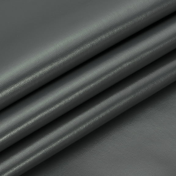 Uxcell 29x17x0.03 Inch PU Leather Book Cloth, Cowhide Grain, Dark Grey