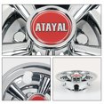 thumbnail image 6 of PIT66 Golf Cart Wheel Covers 8" Hub Cap Fit for Yamaha Club Car Ezgo Silver, 6 of 9