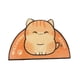 thumbnail image 4 of Tapete impermeable para gatos, mantel individual, antideslizante, comedero, inodoro, caja de arena, bandeja de arena. Naranja, 4 of 9