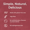 thumbnail image 3 of Nairn's Gluten Free Blueberry and Raspberry Breakfast Biscuits, 5.64oz (Pack of 6), 3 of 5