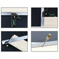 thumbnail image 3 of Zecic Combination Square Ruler Multifunction Measure Angles Ruler Woodworking Square, 3 of 13