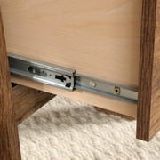 Sauder Trestle Executive Desk, Vintage Oak Finish
