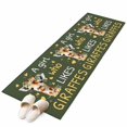 thumbnail image 6 of Green Giraffe Kitchen Runner Rug 2x6 Washable Runners for Hallway Non Slip Love Heart Spring Floral Botanical Large Area Rug Indoor Floor Carpet for Bathroom Laundry Entryway Bedroom Living Room, 6 of 8