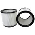thumbnail image 1 of Variant Shop-Vac Filtro de láminas cilíndrico para aspiradoras Shop-Vac, lavable, paquete de 2, 1 of 5