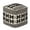 Black Beatnik With Filler, variant on · REDEARTH · Tufted Pouf Ottoman with Filler Textured Storage Cube Bean Bag Pouffe Footrest for Living Room, Bedroom, Nursery, Kidsroom; 100% Cotton (17.5"x17.5"x17.5", Melange Delight Taupe)