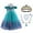Green dress+accessories, variant on Girls Princess Dress Lace Tulle Costume for Kids Cosplay Party, Halloween, Christmas, Wedding