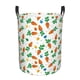 thumbnail image 1 of Fotbe Cute Carrot Cesto de Ropa con Asas, Cesto Impermeable de Gran Capacidad, Bolsa de Lavado para Dormitorio, Cesto de Ropa con Ruedas y Asas-Small, 1 of 6