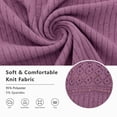 thumbnail image 6 of Women's Long Sleeve Ribbed Knit Tops Crew Neck Lace Crochet Casual Tunic Shirts for Fall Daily Work Wear, 6 of 7