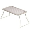thumbnail image 1 of High Quality Foldable Table Titanium Ultralight Ribbed Plate Design 270 * 122 * 117mm Easy To Carry For Hiking Picnic, 1 of 11