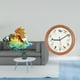thumbnail image 2 of Figura de de cristal soplado a mano, escultura decorativa de , material PP, reloj de pared con sonido de pájaro cantor, adecuado para, 2 of 8