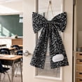 thumbnail image 6 of Back to School Crayon Wreath Bows 28 x 19 Inch Classroom Crayon Bows Hanging Decor Bow Door Hanger for First Day of School Party Classroom Office Wall Porch Front Door Decorations Supplies, 6 of 8