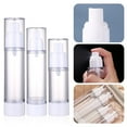 2024 Airless Bottle Empty Vacuum Lotion Bottles Clear Containers