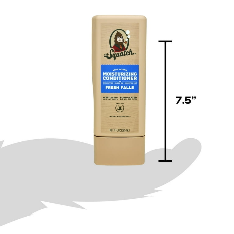 Dr. Squatch Mens Hair Moisturizing Conditioner, Natural Sulfate