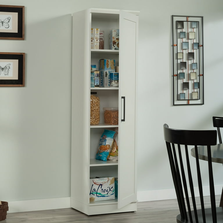 Sauder HomePlus Kitchen Storage Cabinet Soft White Finish