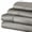 Grey, variant on Superior 4-Piece Cotton 1500 Thread Count Grey Sheet Set, Queen