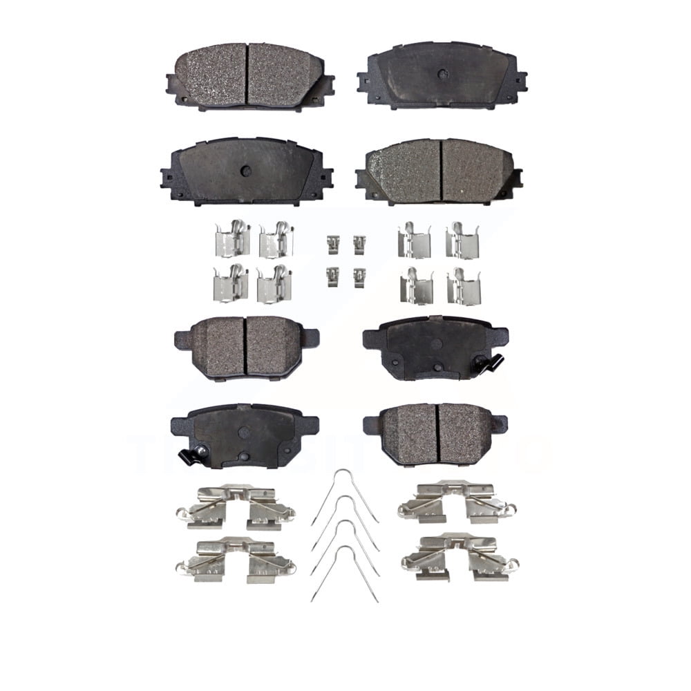 Front Rear SemiMatllic Brake Pads For Toyota Yaris Walmart Canada