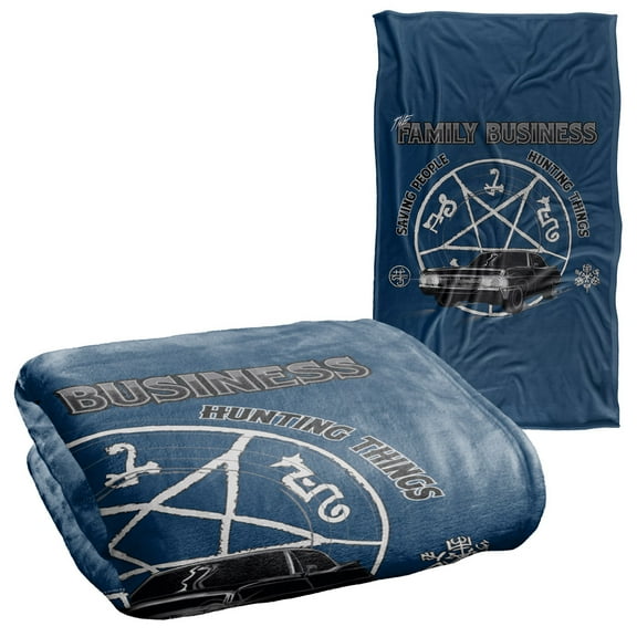 Supernatural Saving People And Hunting Silky Touch Super Soft Throw Blanket 36" x 58"