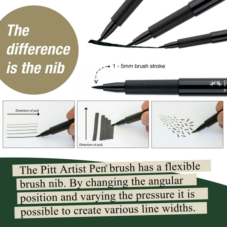 Faber-Castell Pitt Artist Pens 4-Pack Just $4 on