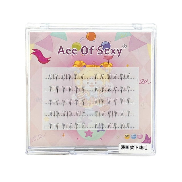 DIY Individual Eyelash Extensions Soft Comfortable No Irritation Eyelashes for Women and Girls Cosmetic Supplies