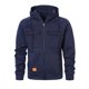 thumbnail image 4 of pstuiky camisas de manga larga para hombre, Blusa/camiseta informal de manga larga con capucha y bolsillo con cremallera para hombre, color liso Tops casuales para hombres s, 4 of 9