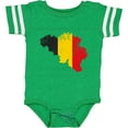 thumbnail image 3 of Inktastic Belgian Map Flag Boys or Girls Baby Bodysuit, 3 of 5