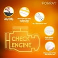thumbnail image 6 of UPONRAY Check Engine Neon Signs, 13.7'*10' Dimmable & USB-Powered LED Neon Light, Stylish Wall Decor for Man Cave, Garage, Workshop(LED Strip Letters), 6 of 12
