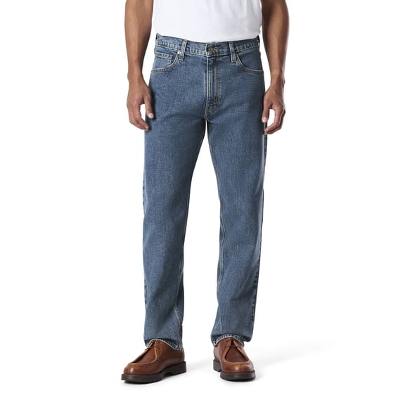 Levi Strauss Signature Men's and Big and Tall Relaxed Taper Jeans