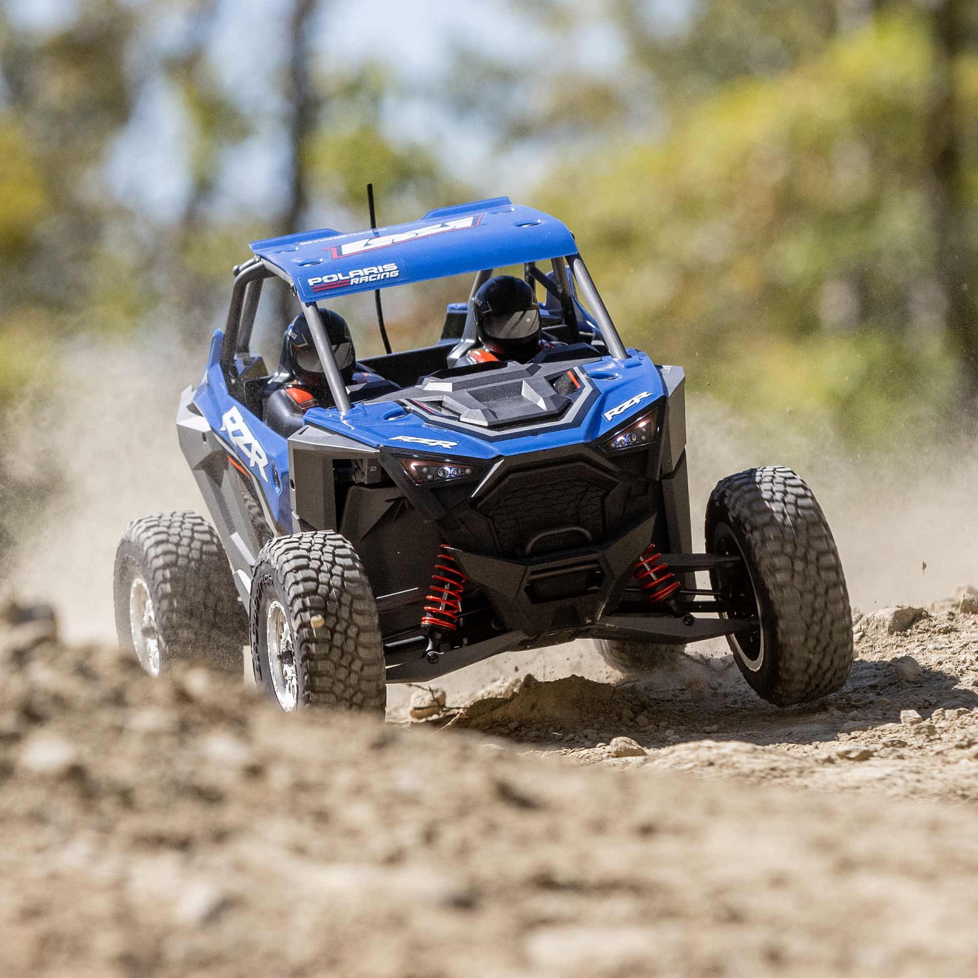 Losi RC Truck 1/10 RZR Rey 4 Wheel Drive Brushless Ready-To-Run Battery and Charger Not Included Polaris LOS03029T1 Trucks Electric RTR Other Trucks Electric RTR Other