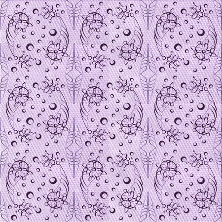 

Ahgly Company Indoor Square Patterned Rich Lilac Purple Area Rugs 6 Square