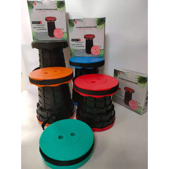 Taburete retráctil Taburete plegable portátil Taburete de cola Taburete de plástico plegable retráctil portátil para exteriores Taburete de pesca Taburete para el hogar
