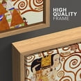 thumbnail image 4 of wall26 Framed Canvas Print Wall Art Set Tree of Life by Gustav Klimt Cultural Historic Oil Painting Fine Art Reproduction Scenic Colorful for Living Room, Bedroom, Office - 16"x24"x3 Natura, 4 of 5