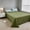 GN Green Twin, variant on AuroraX Bed Sheet Twin Size , Cooling Green Sold Separately Wrinkle Free Waffles Weave Solid Flat Sheets Twin for Women