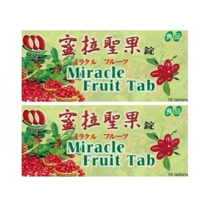 Miracle Berry Fruit Tablets By Miracle Frooties, Sour To
