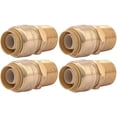thumbnail image 2 of Pipe Fitting, Connector, 1/2 x 1/2-In. MNPT, 4-Pk. U120LFA4, 2 of 5