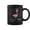 Black, variant on Mardi Gras Jester Flamingo Carnival Bird Women Coffee Mugs