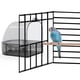 thumbnail image 5 of Caja de baño transparente para pájaros, jaula colgante para bañera, pájaros Zulema Bañera para pájaros, 5 of 8