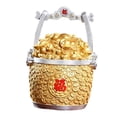 thumbnail image 2 of Estatuilla de cubo de lingotes de año Nuevo, adorno de bonsái, estatua de cornucopia para Festival de Primavera, entrada de porche, regalo de negocios perfecl Estatua de la Cornucopia, 2 of 8